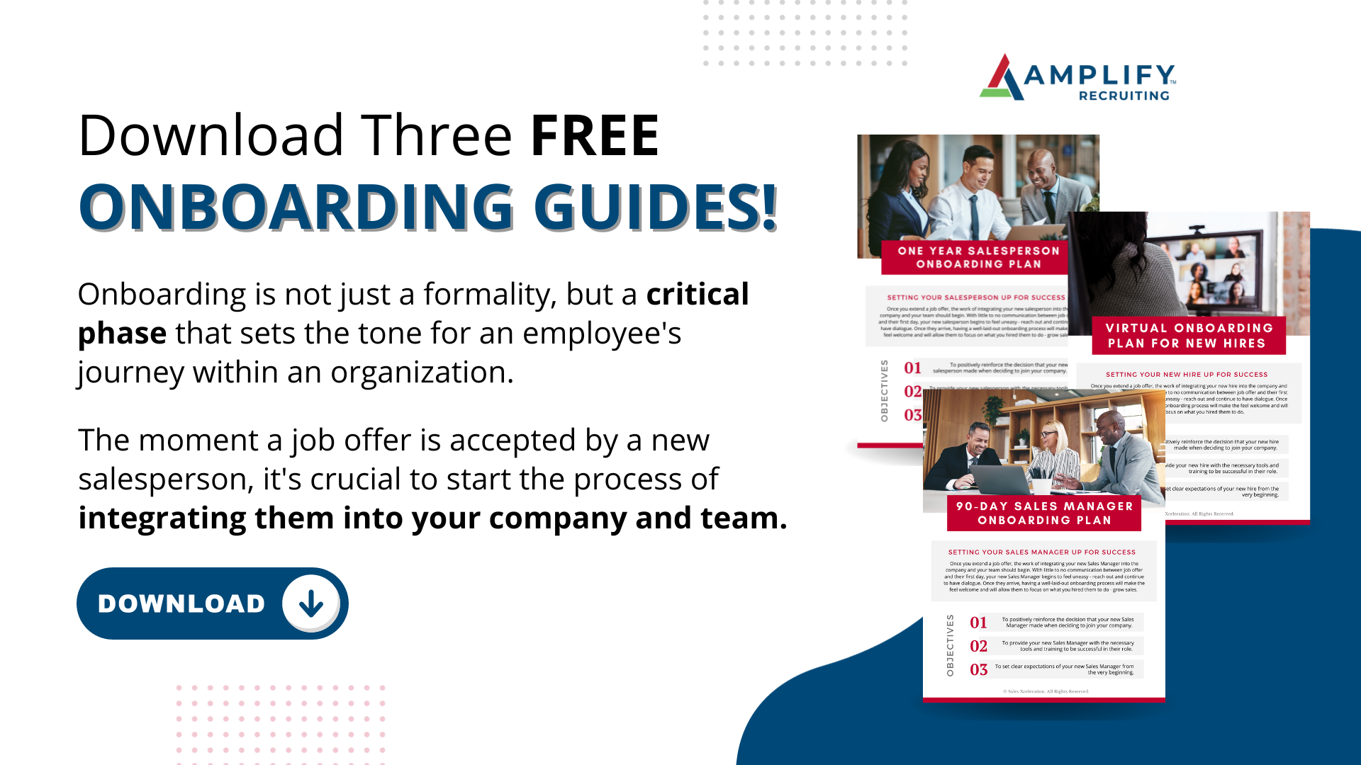 Download Three FREE ONBOARDING GUIDES!